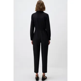 JIMMY KEY, Salopeta regular fit, Negru, S