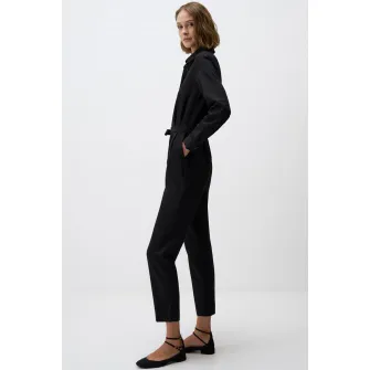 JIMMY KEY, Salopeta regular fit, Negru, S