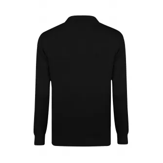 Jimmy Sanders, Pulover tricotat fin, Negru, M