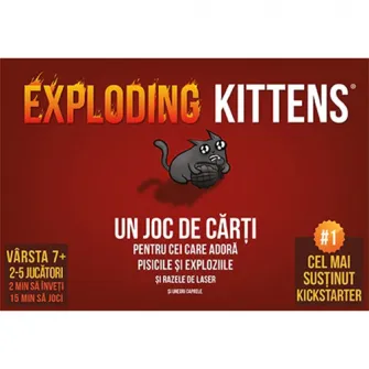 Joc Asmodee - Exploding Kittens