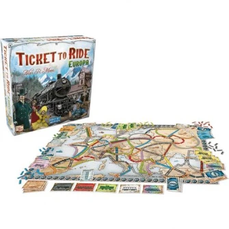 Joc Asmodee - Ticket to Ride Europe
