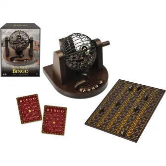 Joc Bingo Deluxe, din lemn, 90 bile