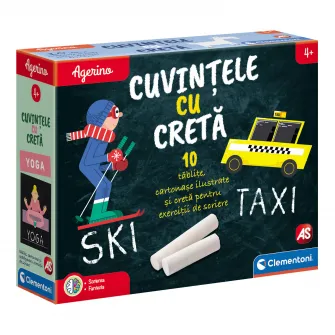 Joc Clementoni Agerino - Cuvintele cu creta
