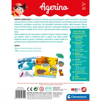 Игра Clementoni Agerino - Среда обитания зверюшек