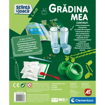 Joc Clementoni Stiinta si joaca - Gradina mea