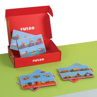 Joc de memorie Puedo - Transport, 36 piese