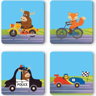 Joc de memorie Puedo - Transport, 36 piese