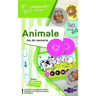 Joc de memorie Raspundel Istetel - Animale