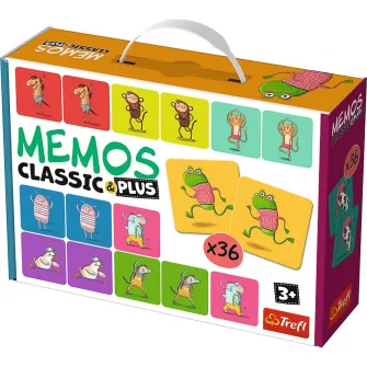 Joc memorie Trefl Classic Plus - Sa ne miscam