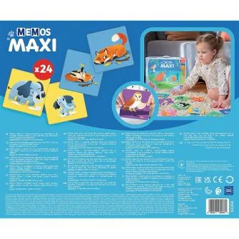 Joc memorie Trefl Maxi - Animale: Parinti si copii