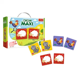 Joc memorie Trefl Maxi - Ferma dragalasa