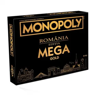 Joc Monopoly - Romania, editia Mega Gold