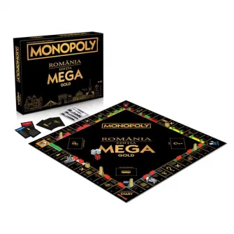 Joc Monopoly - Romania, editia Mega Gold