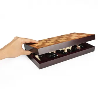 Joc Spin Master - Sah din lemn