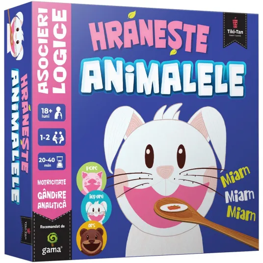 Joc Tiki-Tan - Hraneste animalele