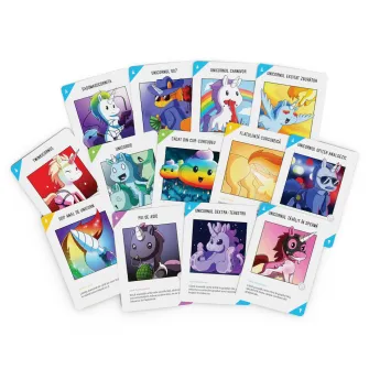 Joc Unstable Unicorns NSFW, limba romana
