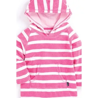 JoJo Maman Bebe, Hanorac din material terry, Roz, 1-2Y Standard