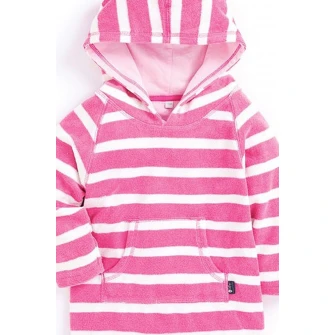 JoJo Maman Bebe, Hanorac din material terry, Roz, 2-3Y Standard