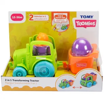 Jucarie 2 in 1 Tomy - Tractorasul transformabil