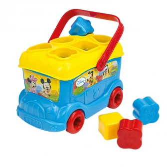 Jucarie Clementoni Autobuz de sortat forme - Disney Mickey Mouse