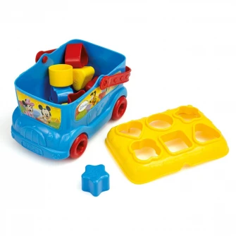 Jucarie Clementoni Autobuz de sortat forme - Disney Mickey Mouse