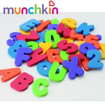 Jucarie De Baie Pentru Copii Munchkin Learn - Letters & Numbers