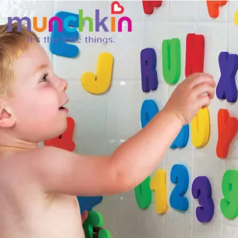Jucarie De Baie Pentru Copii Munchkin Learn - Letters & Numbers
