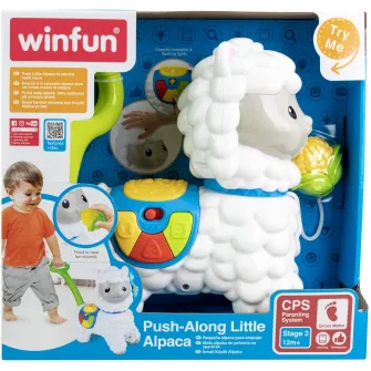 Jucarie de impins Winfun - Alpaca