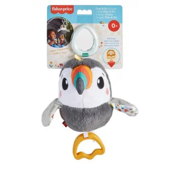 Jucarie de plus Fisher Price - Tucan, cu agatatoare