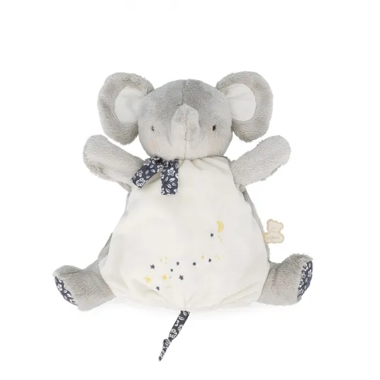 Jucarie de plus Kaloo - Marioneta elefant, 24 cm