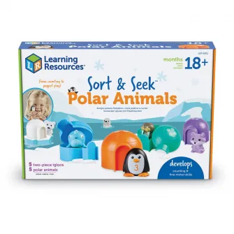 Jucarie de sortat Learning Resources - Animalute polare
