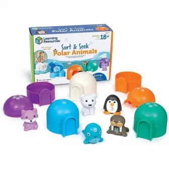 Jucarie de sortat Learning Resources - Animalute polare