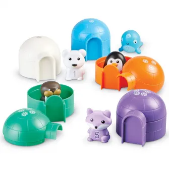 Jucarie de sortat Learning Resources - Animalute polare