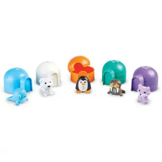 Jucarie de sortat Learning Resources - Animalute polare