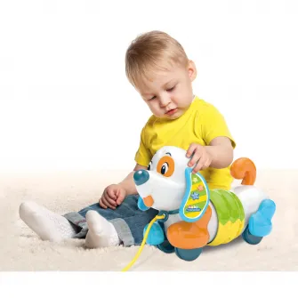 Jucarie de tras Baby Clemetoni - Catelus interactiv