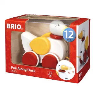 Jucarie de tras din lemn Brio - Ratusca