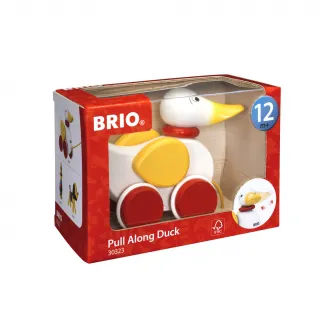 Jucarie de tras din lemn Brio - Ratusca