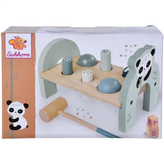 Jucarie din lemn Eichhorn - Banc de lucru, Urs Panda