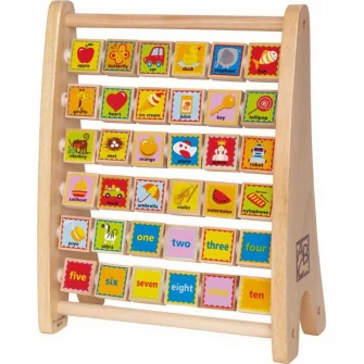 Jucarie educativa Hape - Abac si alfabet