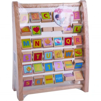 Jucarie educativa Hape - Abac si alfabet