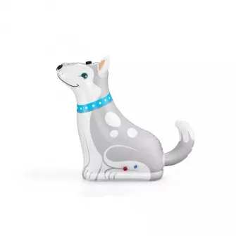 Jucarie gonflabila Bestway - Happy Husky, 112 x 44 x 100 cm