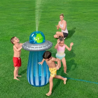 Jucarie gonflabila Bestway - UFO Blaster, cu stropitoare, 61 x 119 cm