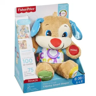 Jucarie interactiva Fisher Price, Catelusul vorbitor - Smart Stages