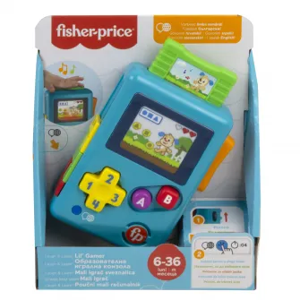 Jucarie interactiva Fisher Price - Consola de joc, limba romana