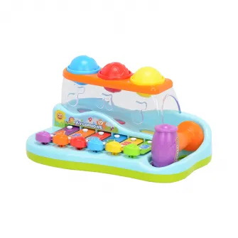 Jucarie interactiva M-Toys - Xilofon, cu mingiute si sunete