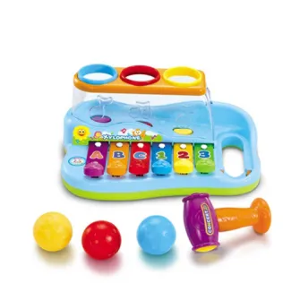 Jucarie interactiva M-Toys - Xilofon, cu mingiute si sunete