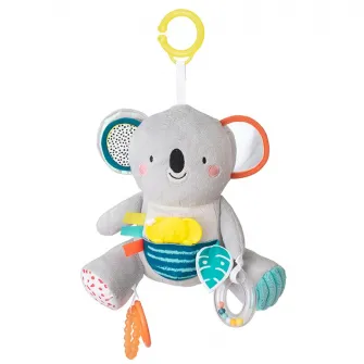 Jucarie interactiva pentru bebe Taf Toys, +3 luni, Zornaitoare / Dentitie / Oglinda / Panglici / Inele, Multicolor