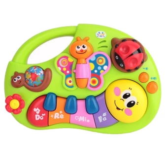 Jucarie Mappy Toys Pianul fermecat, cu lumini si sunete