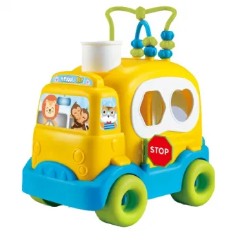 Jucarie sortare Mappy Play -Camion, galben