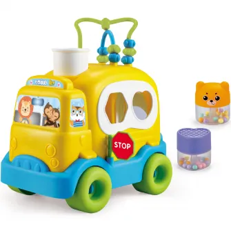 Jucarie sortare Mappy Play -Camion, galben
